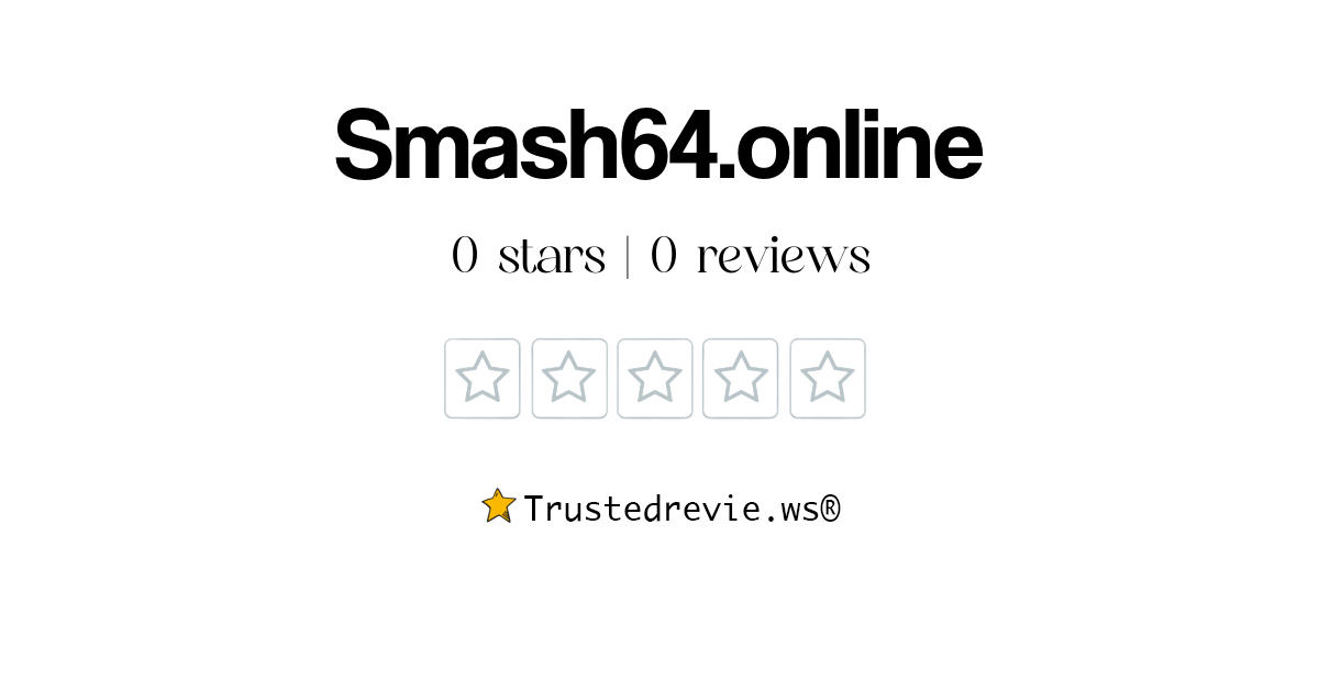 Smash64.online Review: Legit or Scam? [2026 New Reviews]