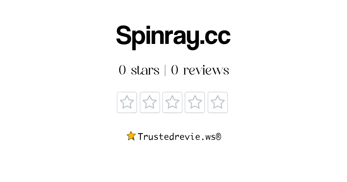 Spinray.cc Review: Legit or Scam? [2026 New Reviews]
