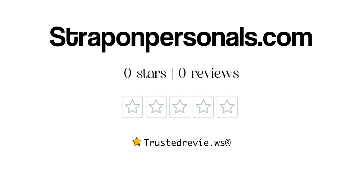 Straponpersonals Com Review Legit Or Scam 2024 New Reviews   Straponpersonals.com