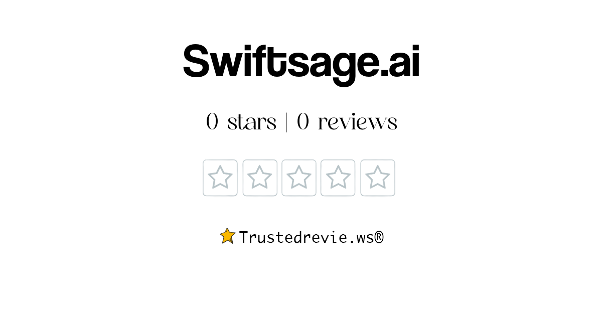 Swiftsage.ai Review Legit or Scam? [2024 New Reviews]