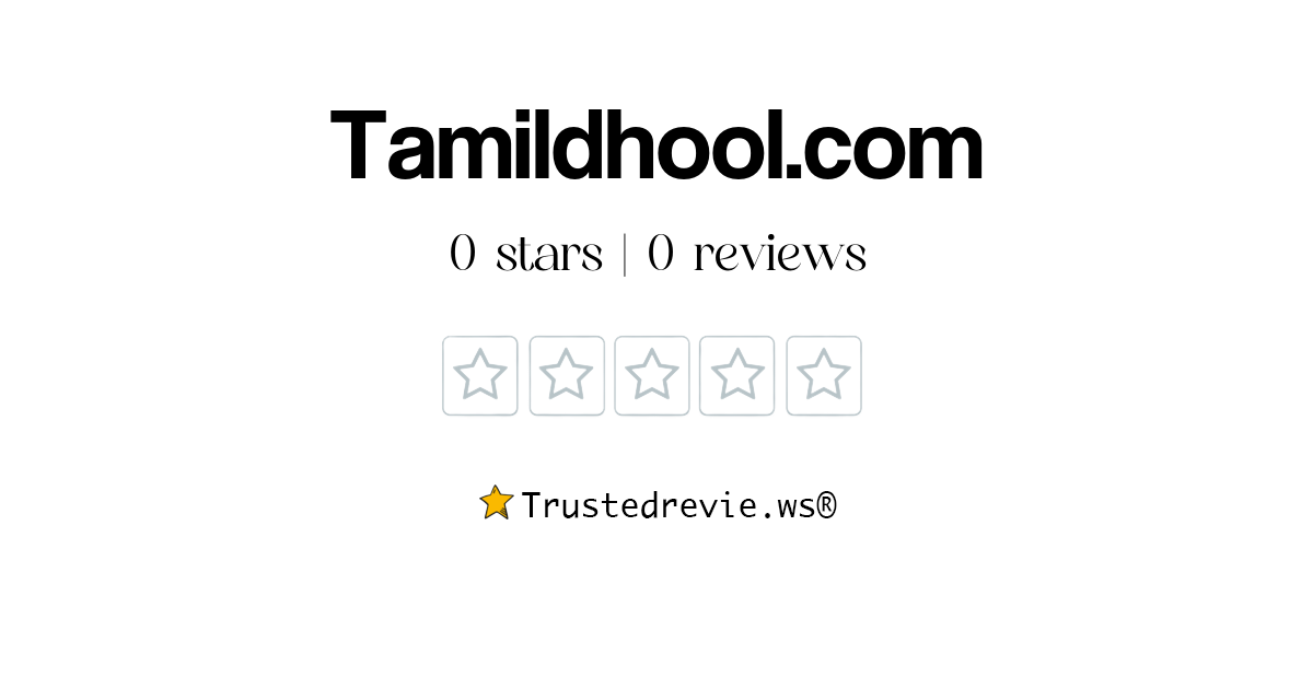 Tamildhool.com Review: Legit or Scam? [2026 New Reviews]