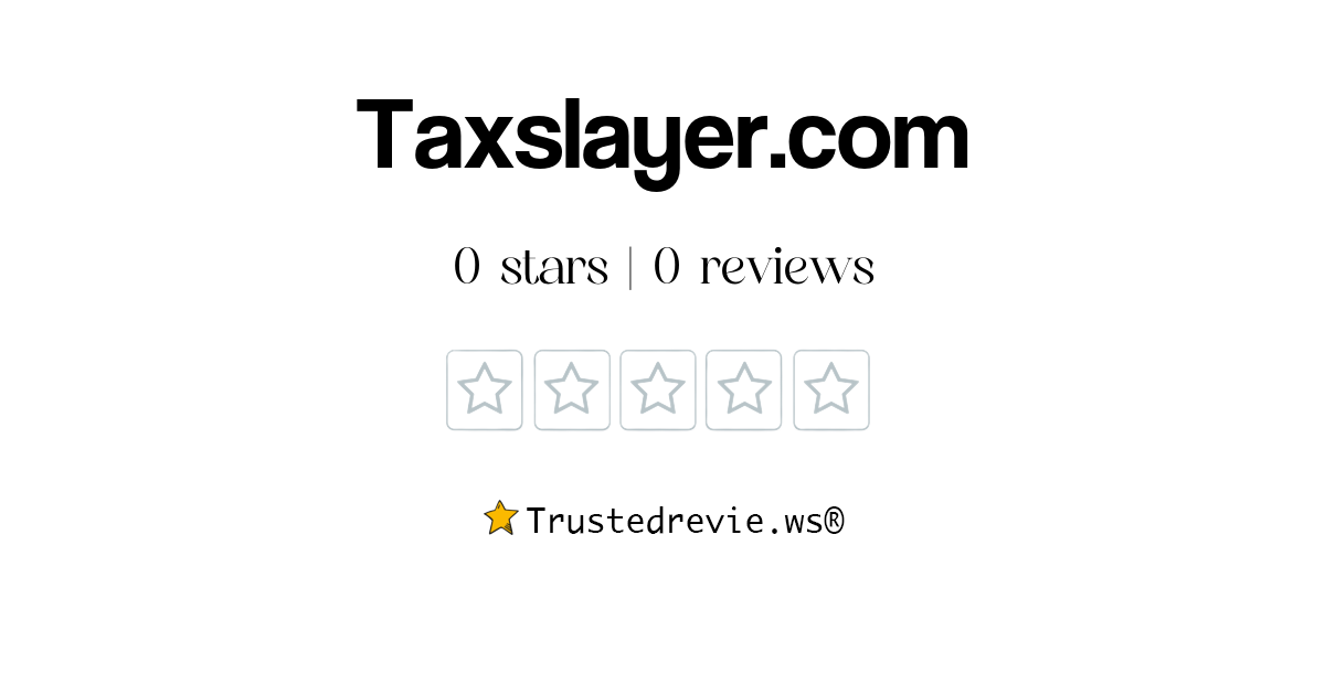 Taxslayer Legit