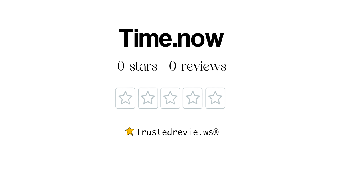 Time.now Review: Legit or Scam? [2026 New Reviews]