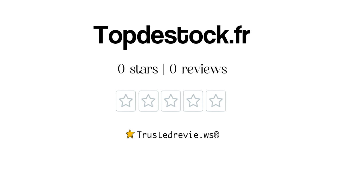 Topdestock - Le meilleur du déstockage et de l'équipement