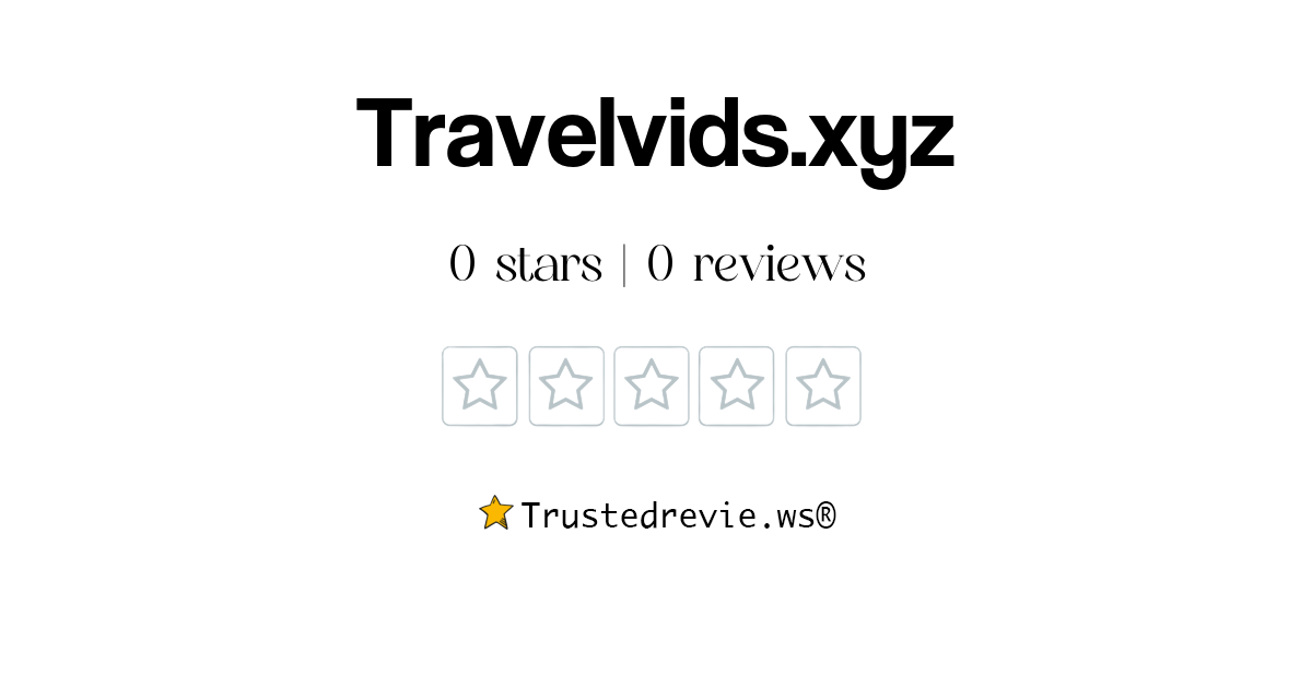Travelvids.xyz Review: Legit or Scam? [2025 New Reviews]
