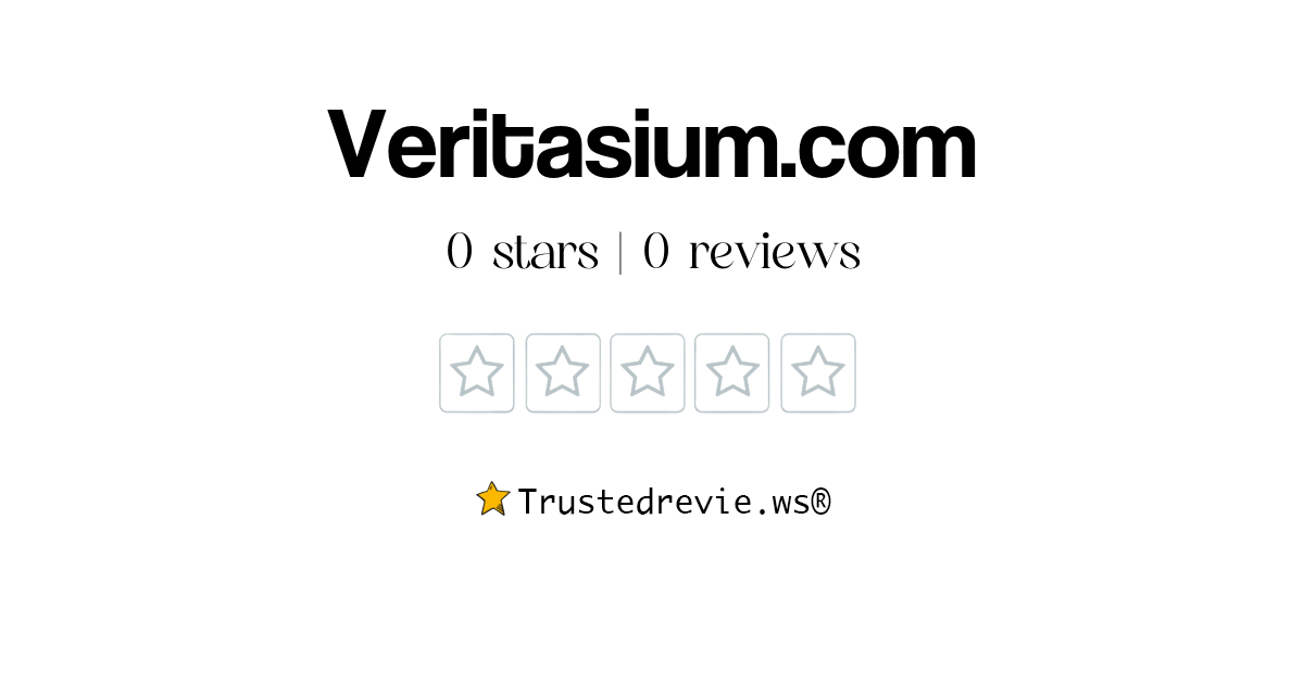 Veritasium.com Review: Legit or Scam? [2026 New Reviews]
