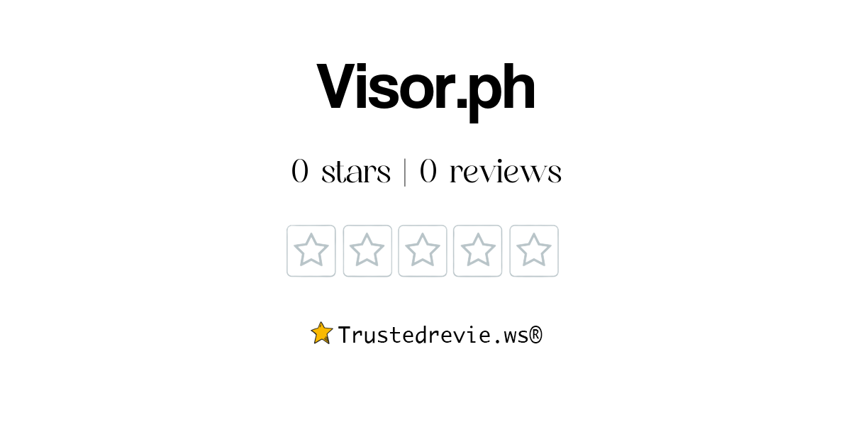 Visor.ph Review: Legit or Scam? [2025 New Reviews] image.