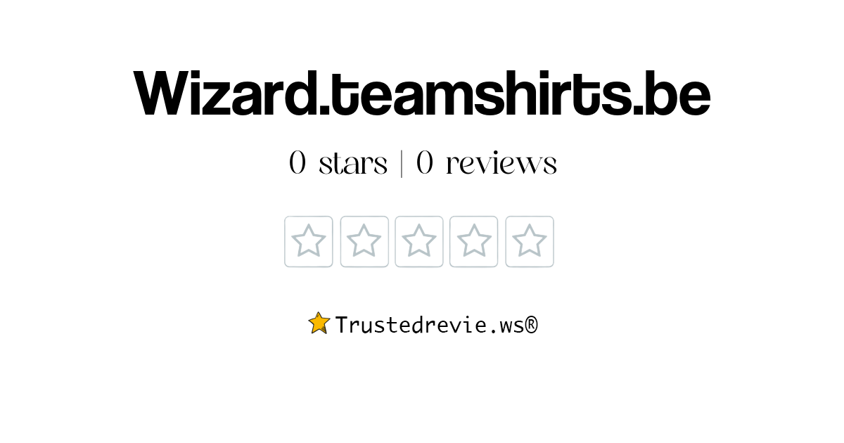 Teamshirts wizard online