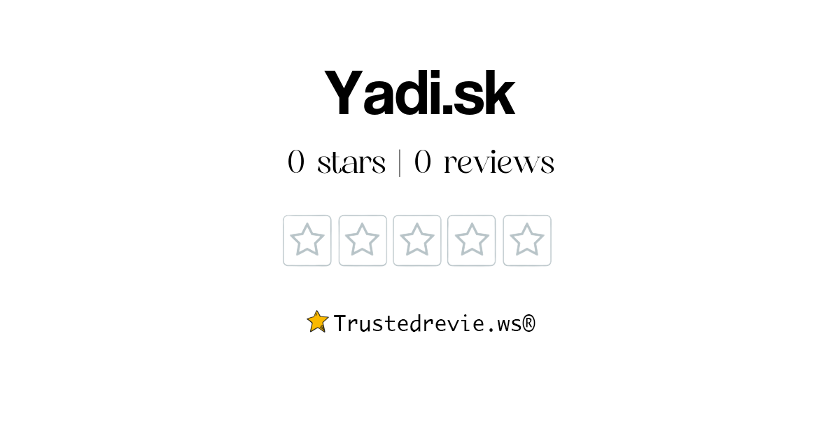 Yadi.sk Review: Legit or Scam? [2025 New Reviews]