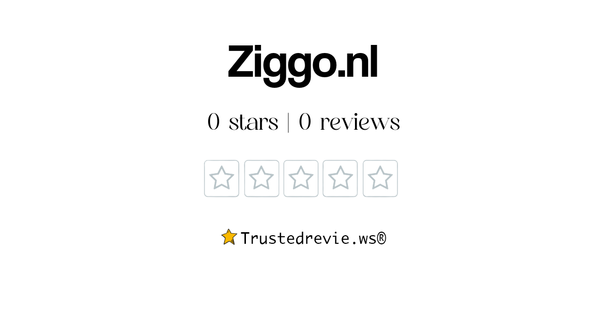 Ziggo.nl Review Legit or Scam? [2024 New Reviews]